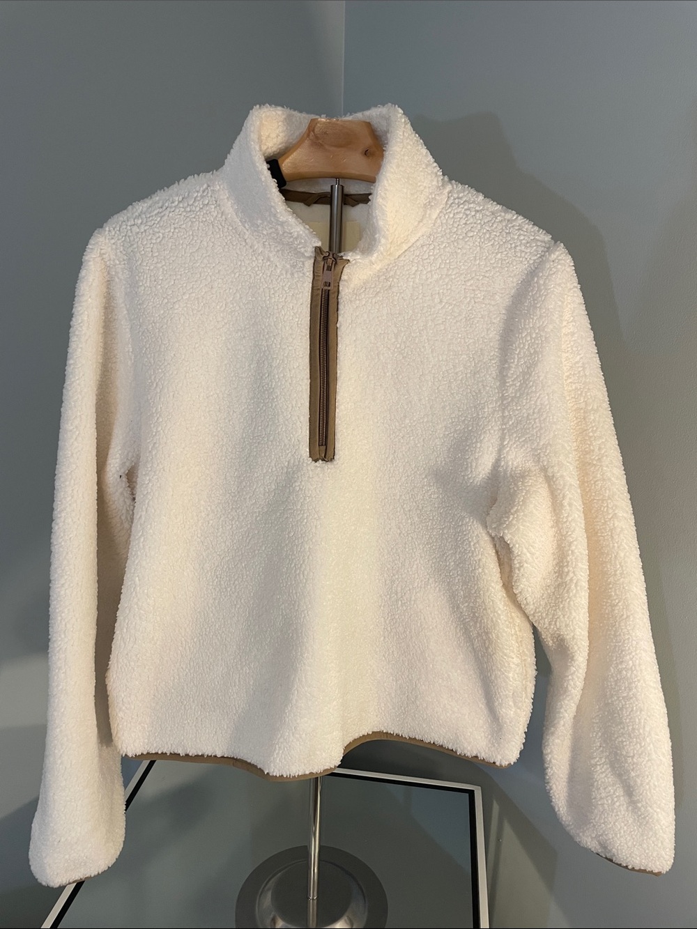 Aspen Teddy Fleece Sweater Sherpa Pullover